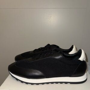 The Row Owen Sneakers, 39, Black White